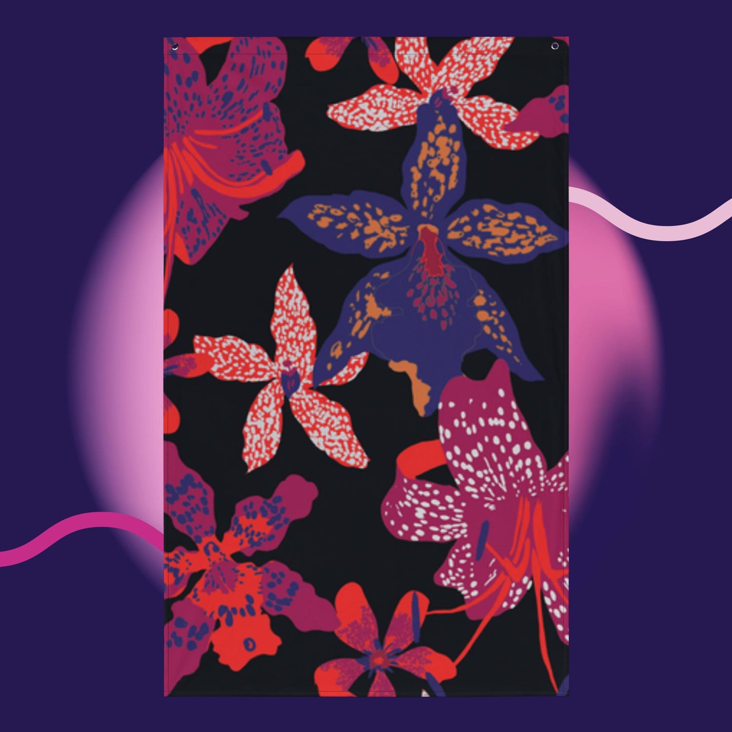 Pattern Art Flag Poster 98