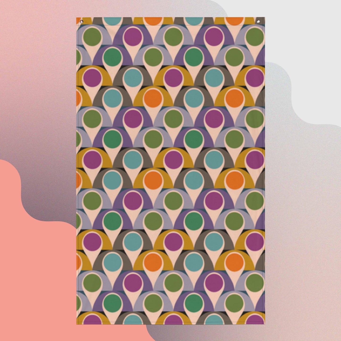 Pattern Art Flag Poster 99