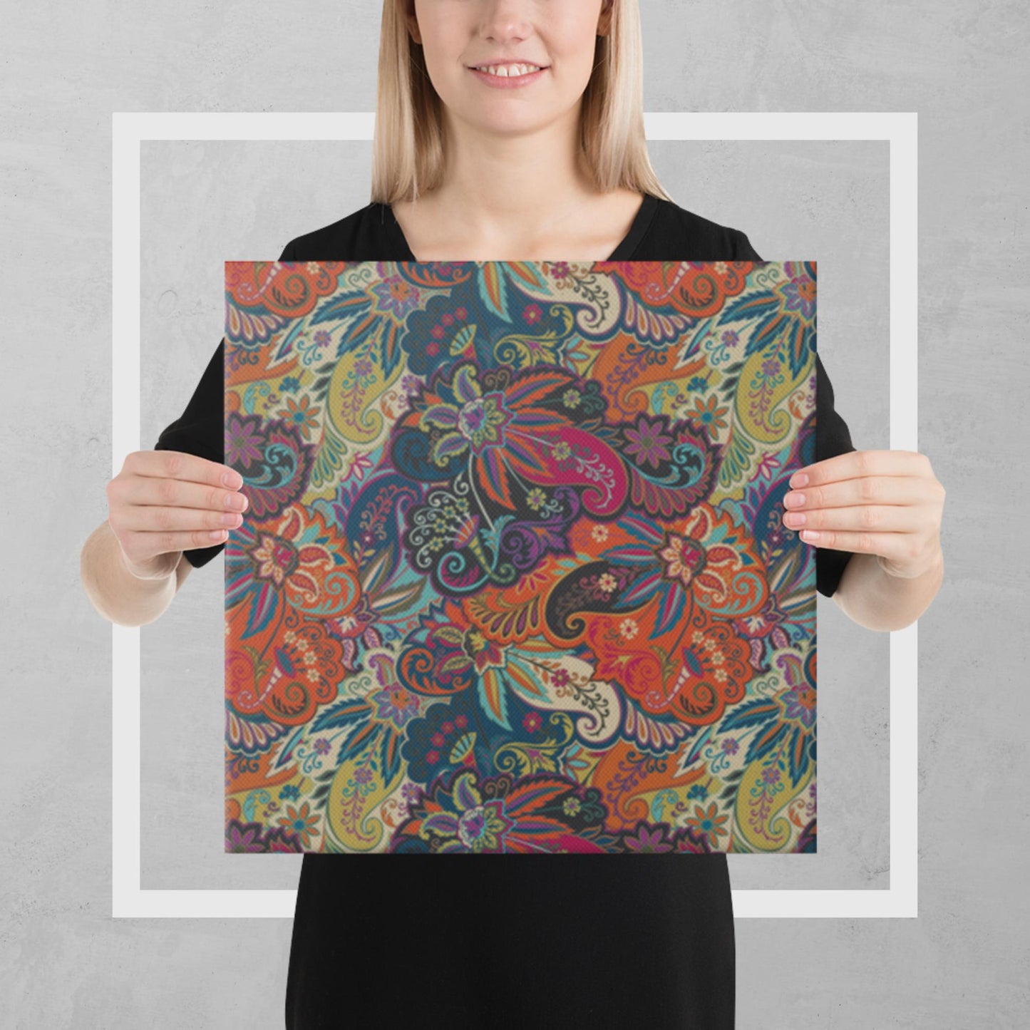 Pattern Art Canvas Poster 8