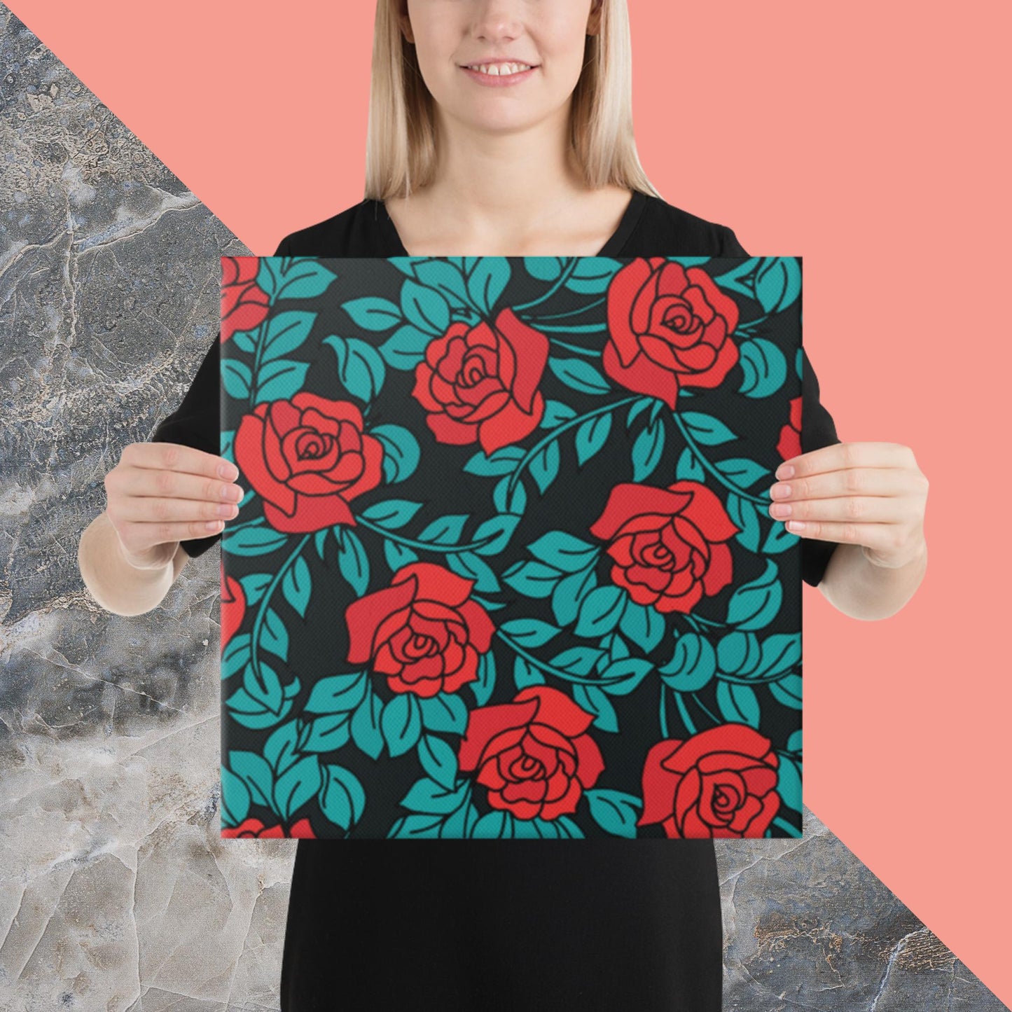 Pattern Art Canvas Poster 49