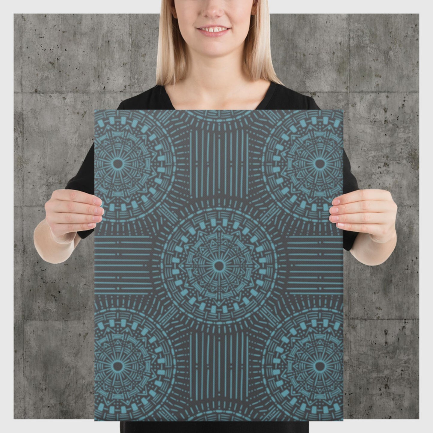 Pattern Art Canvas Poster 24