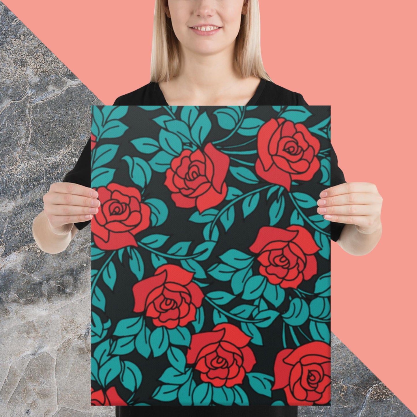 Pattern Art Canvas Poster 49