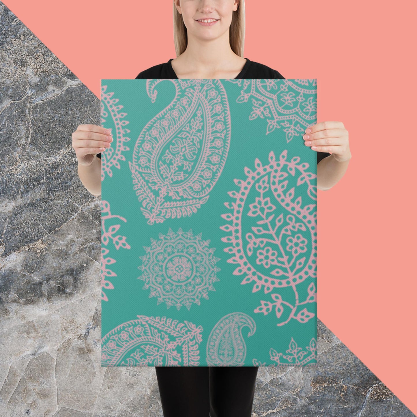 Pattern Art Canvas Poster 1