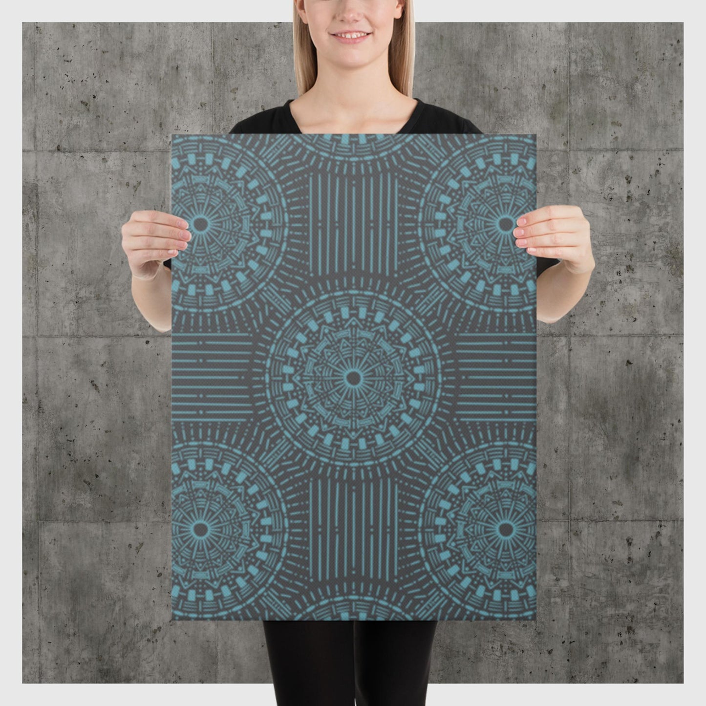 Pattern Art Canvas Poster 24