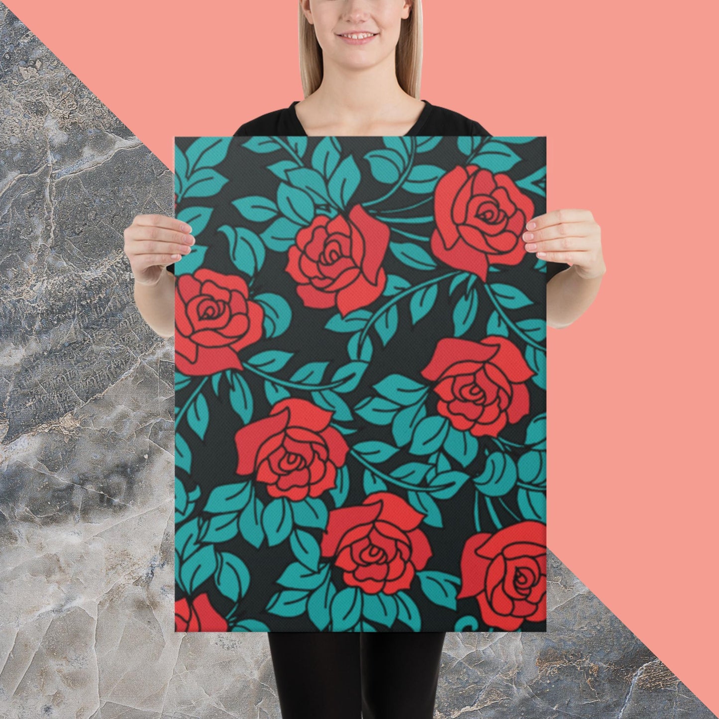 Pattern Art Canvas Poster 49