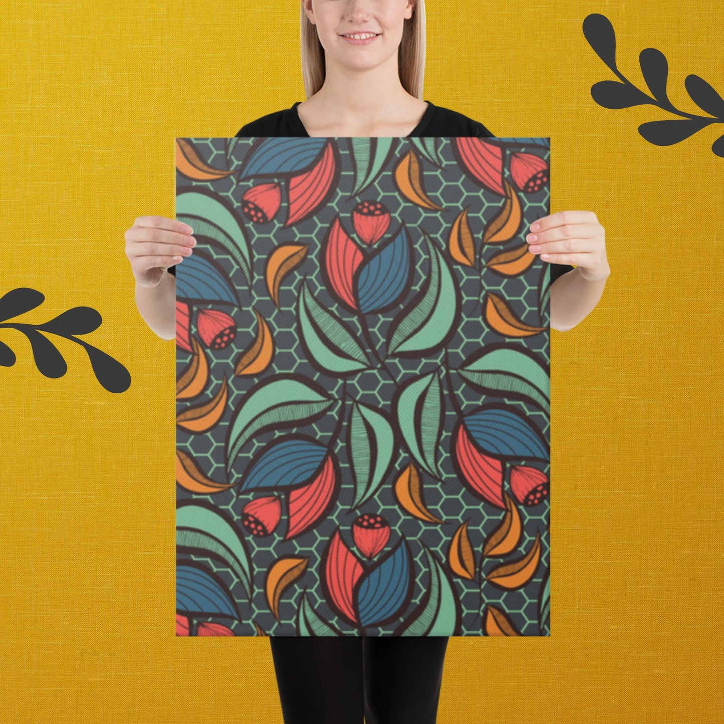 Pattern Art Canvas Poster 65
