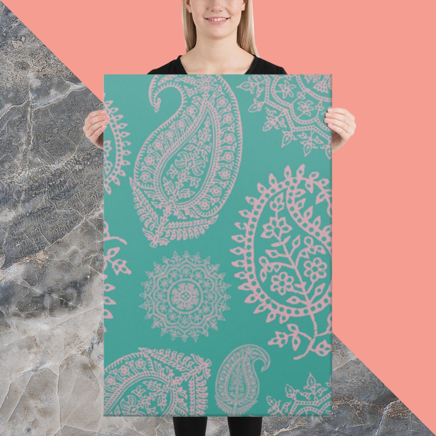 Pattern Art Canvas Poster 1