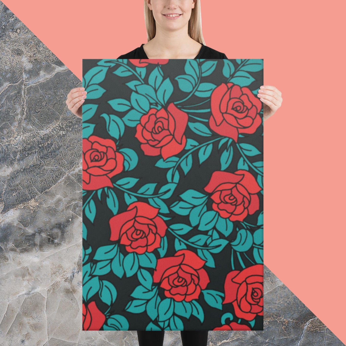 Pattern Art Canvas Poster 49