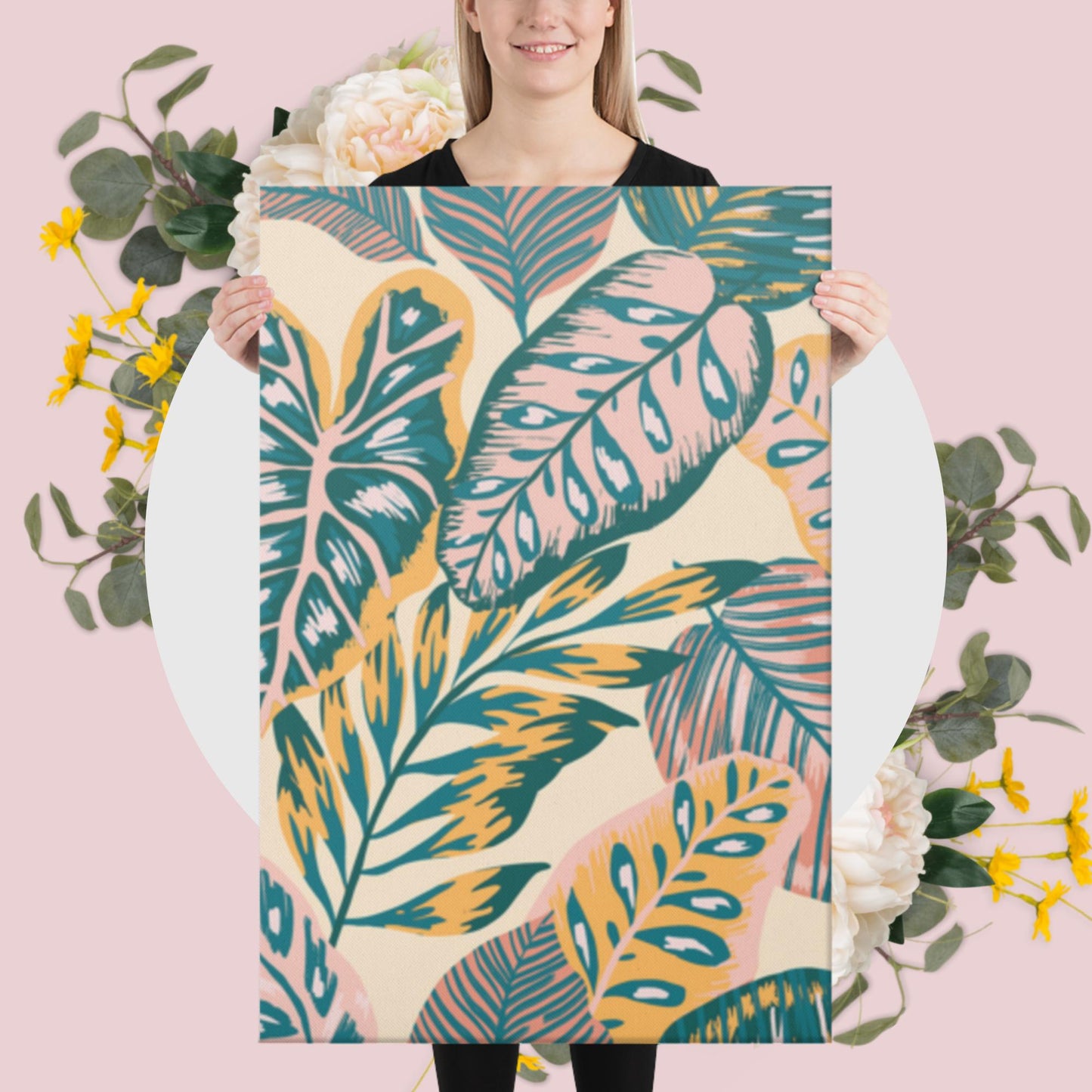Pattern Art Canvas Poster 62