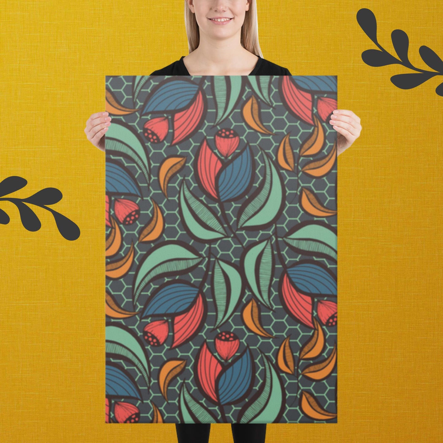 Pattern Art Canvas Poster 65