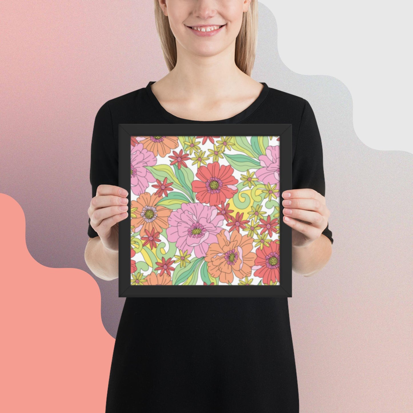 Pattern Art Framed Poster 7