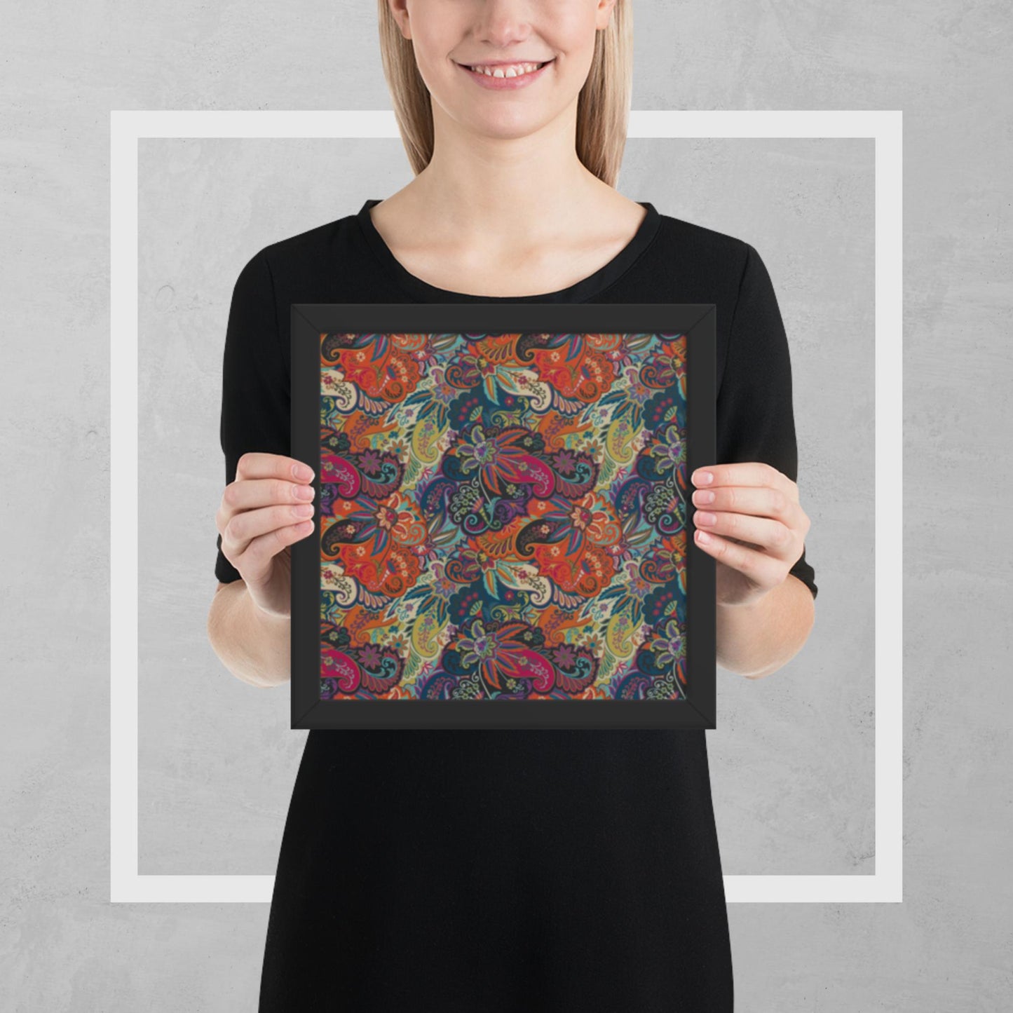 Pattern Art Framed Poster 8