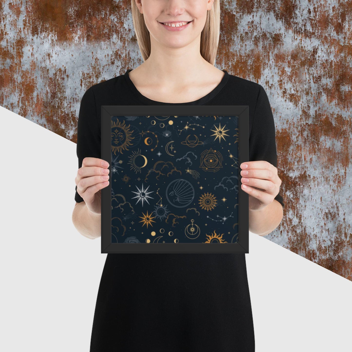 Pattern Art Framed Poster 19