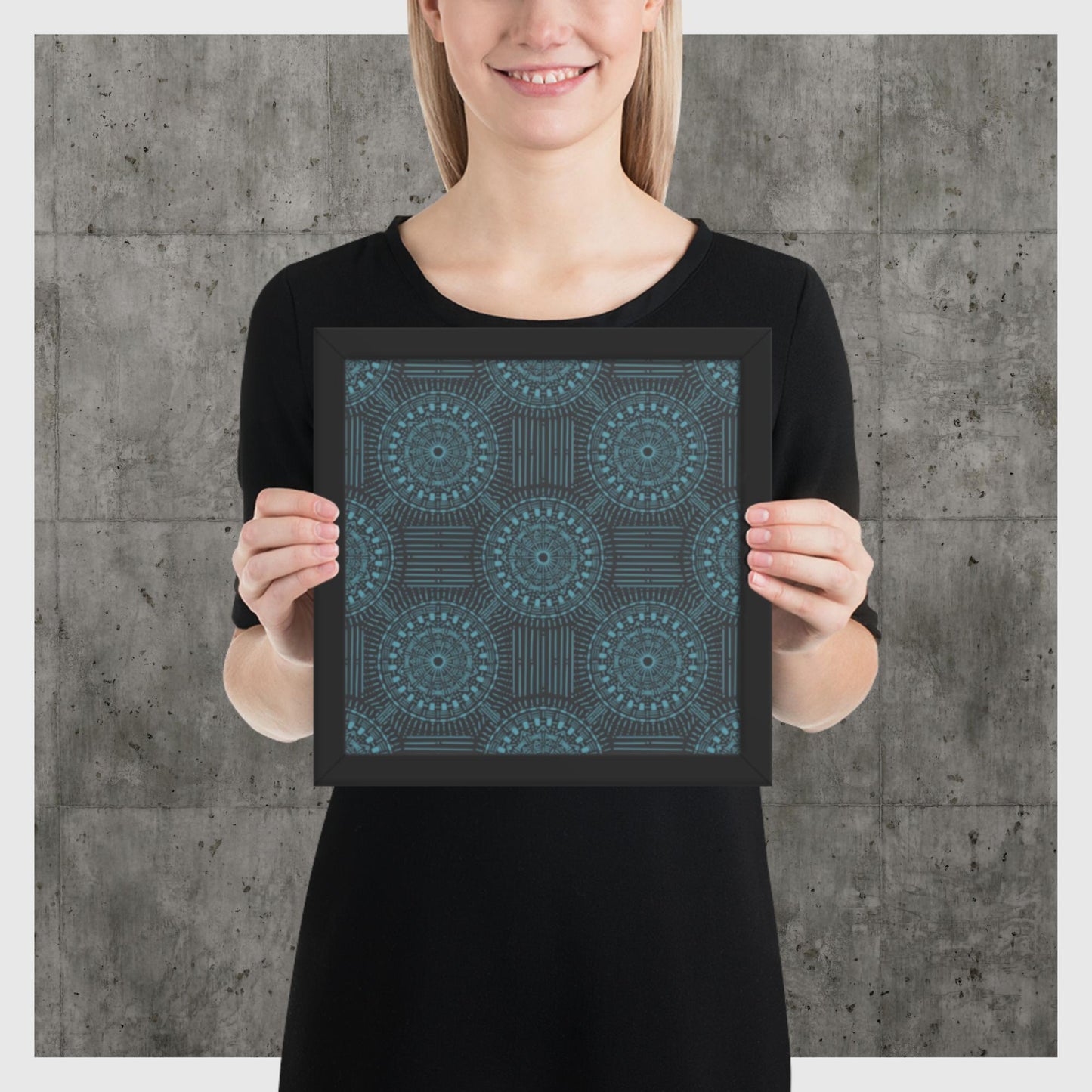 Pattern Art Framed Poster 24