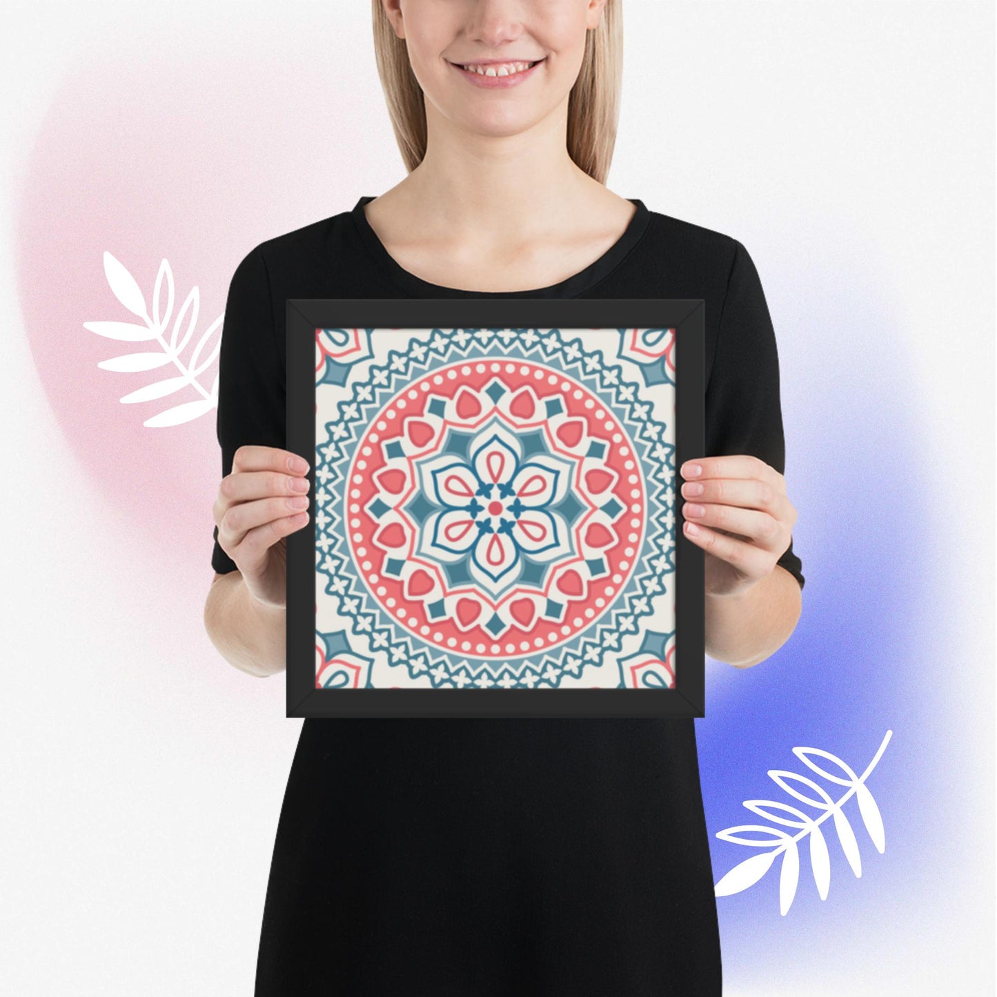 Pattern Art Framed Poster 34