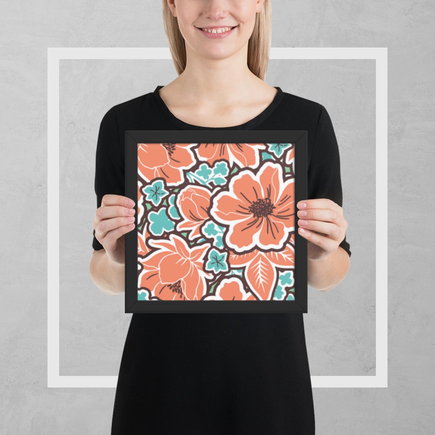 Pattern Art Framed Poster 37