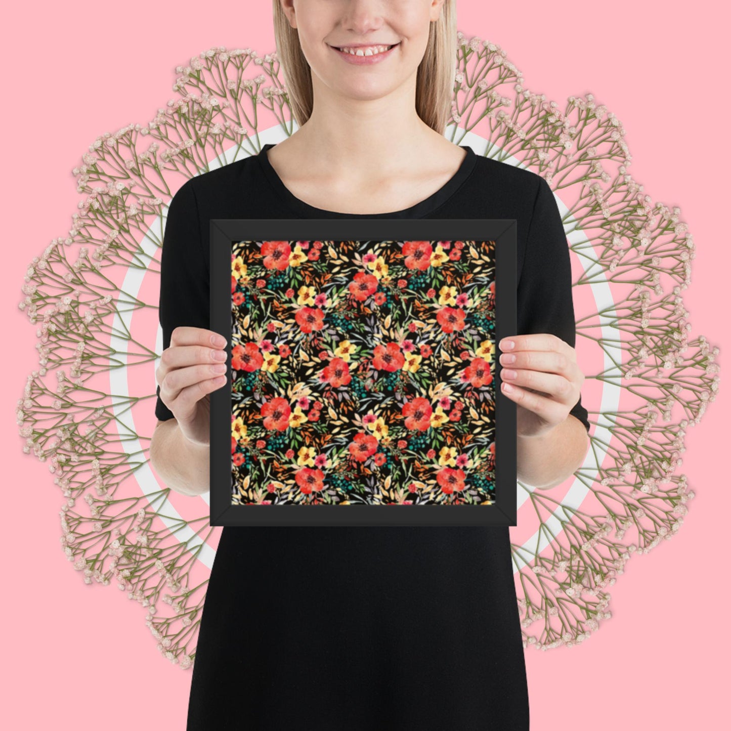 Pattern Art Framed Poster 44