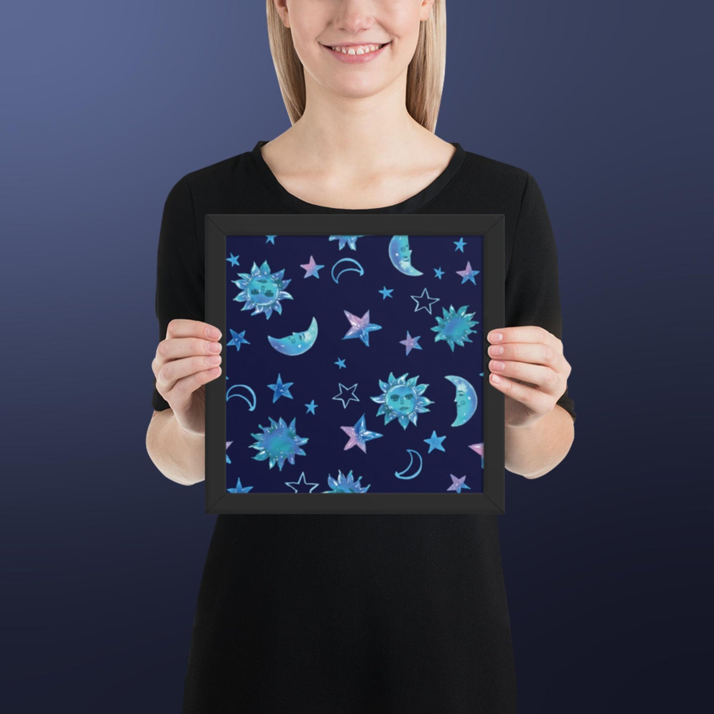Pattern Art Framed Poster 48