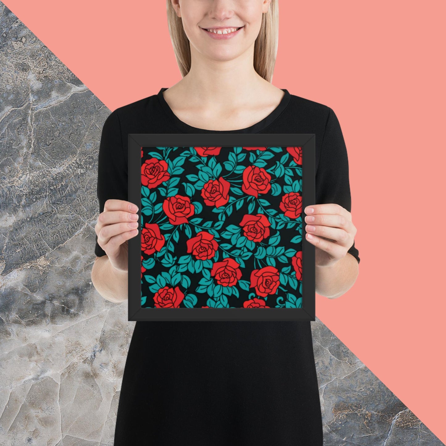 Pattern Art Framed Poster 49