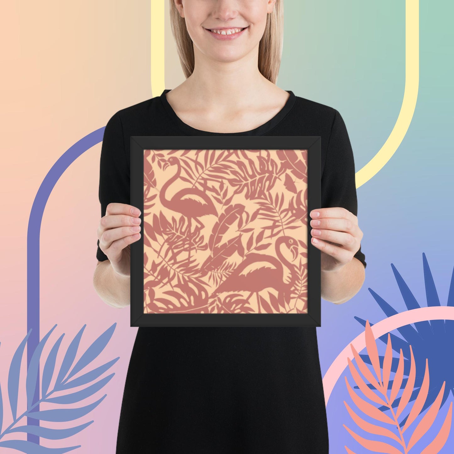 Pattern Art Framed Poster 54
