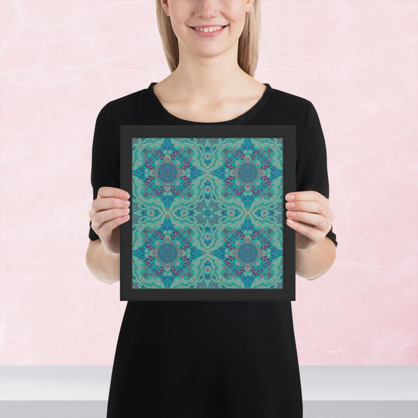 Pattern Art Framed Poster 64