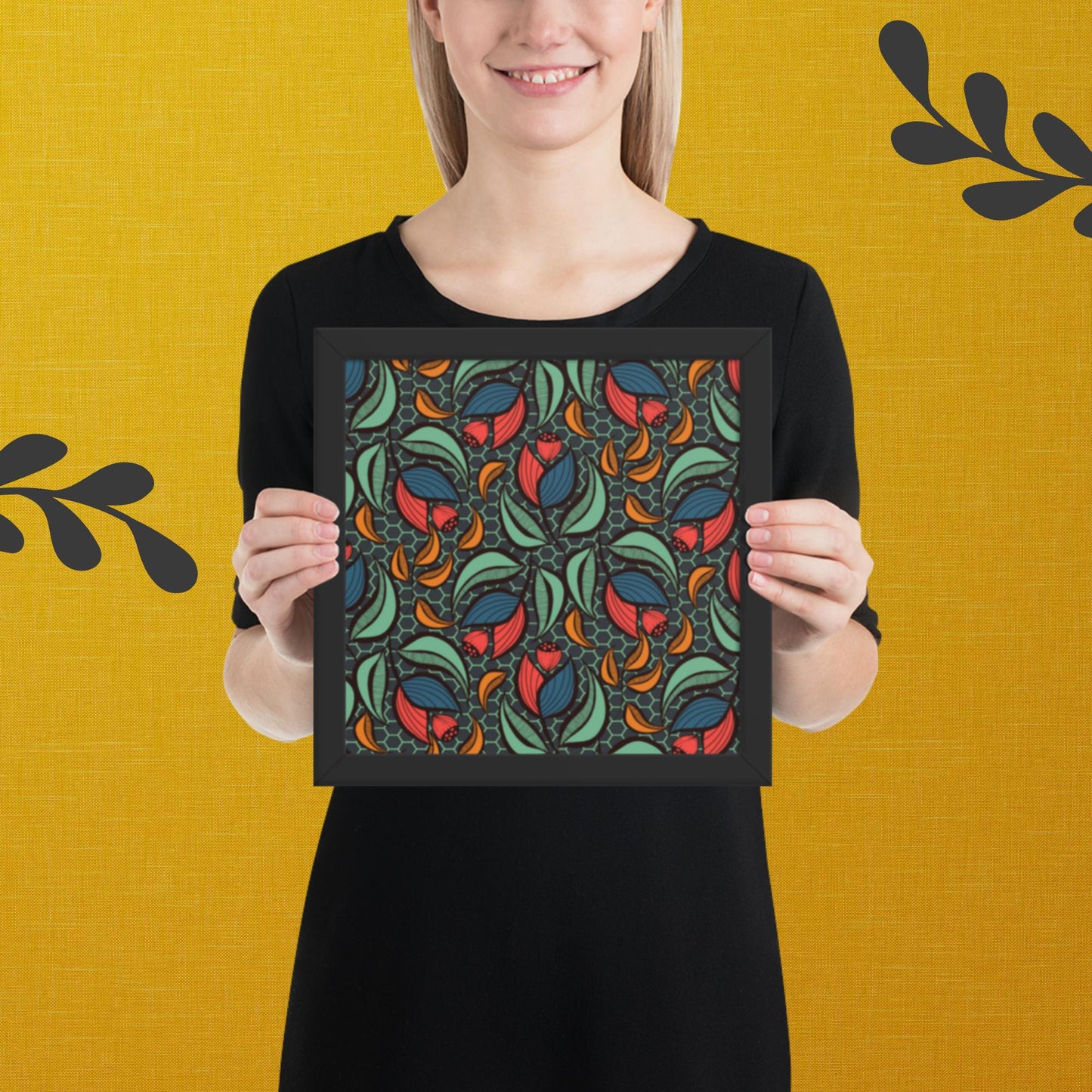 Pattern Art Framed Poster 65