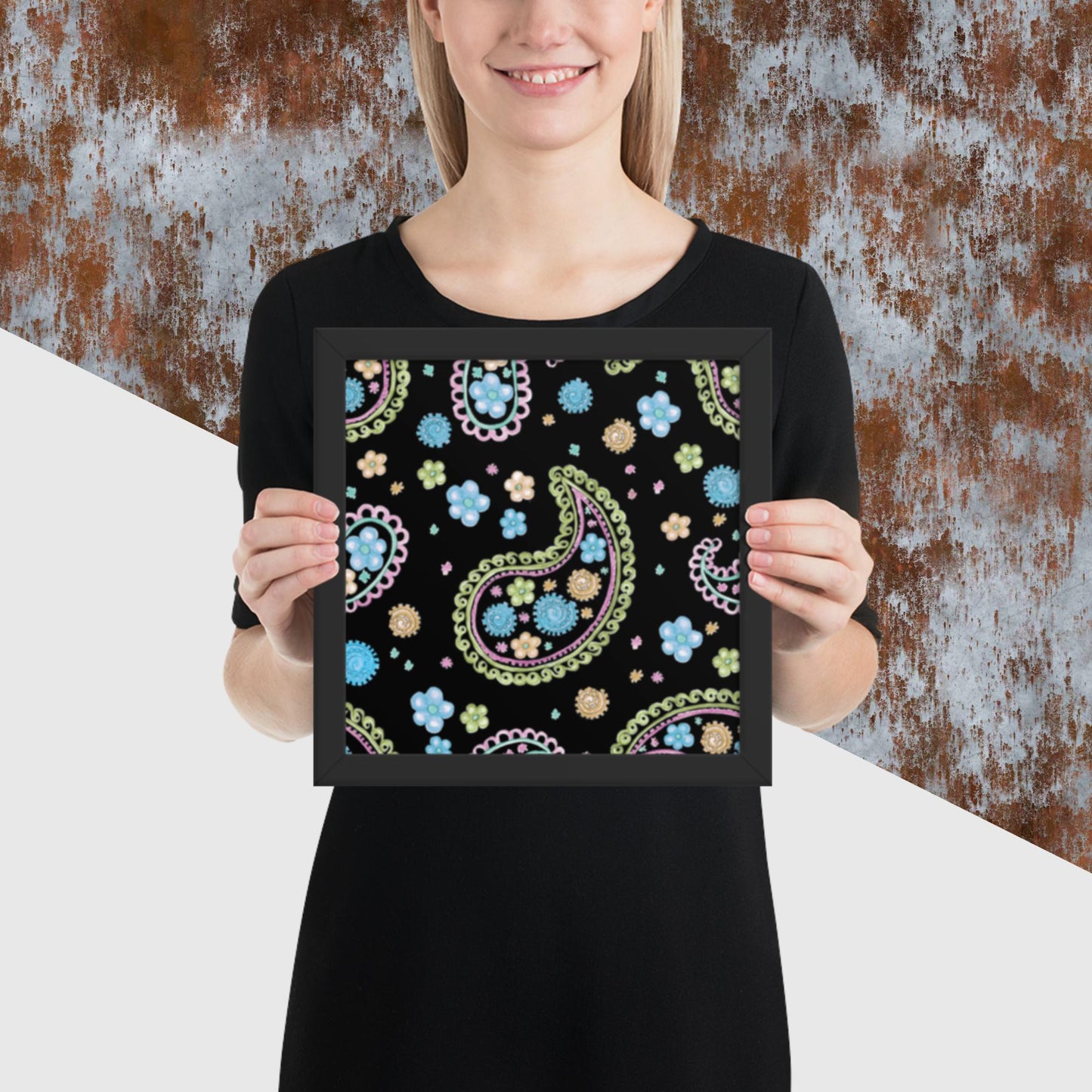 Pattern Art Framed Poster 69