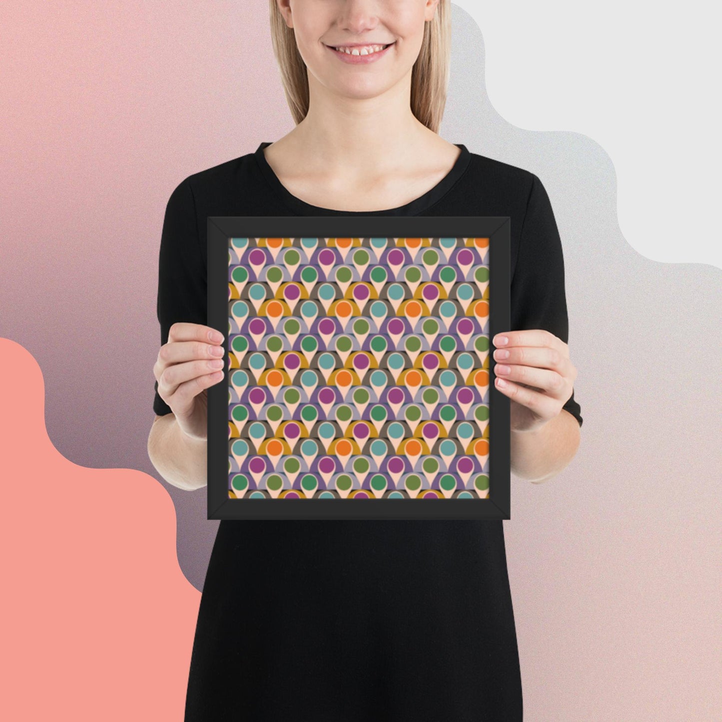Pattern Art Framed Poster 99