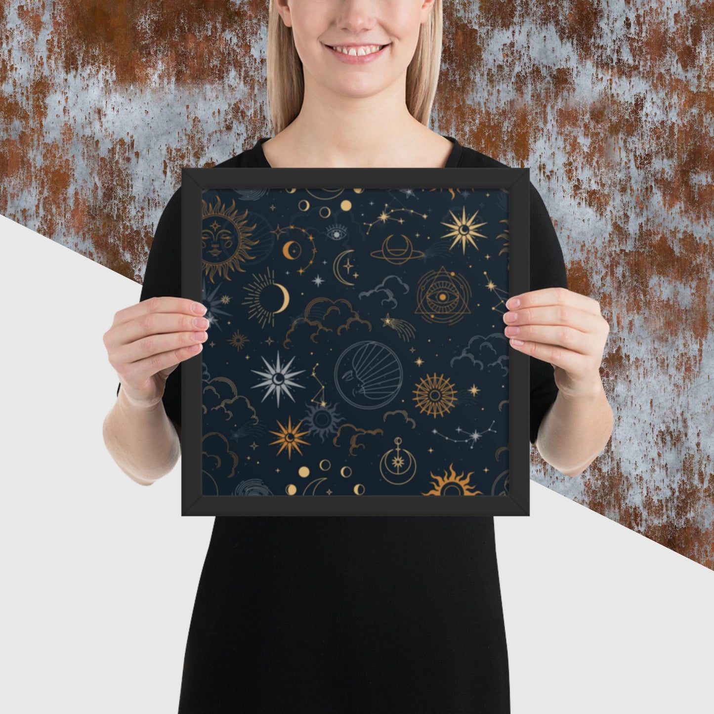 Pattern Art Framed Poster 19