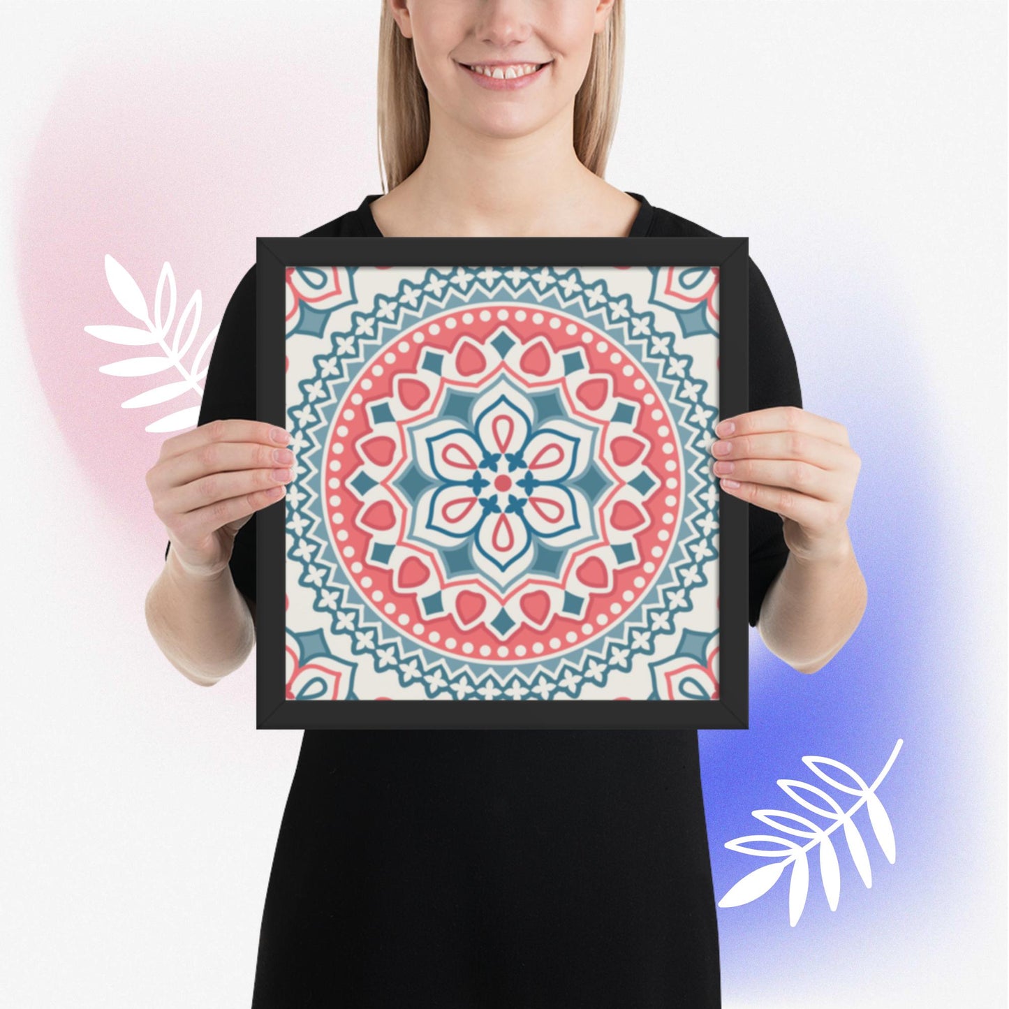 Pattern Art Framed Poster 34