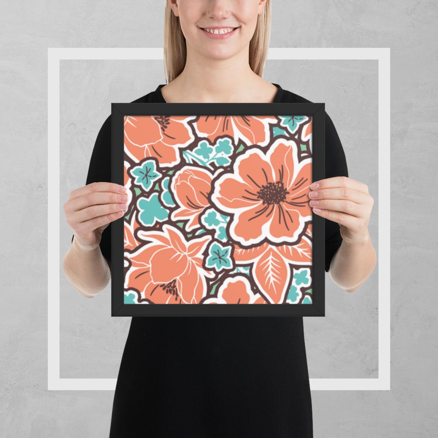 Pattern Art Framed Poster 37