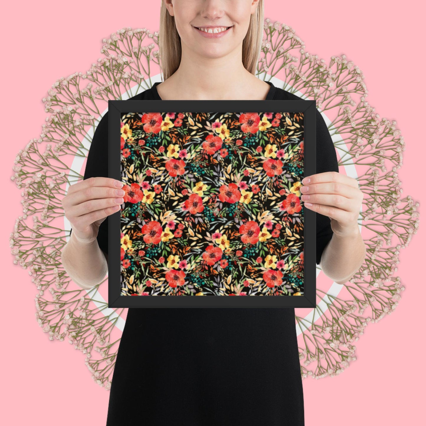 Pattern Art Framed Poster 44