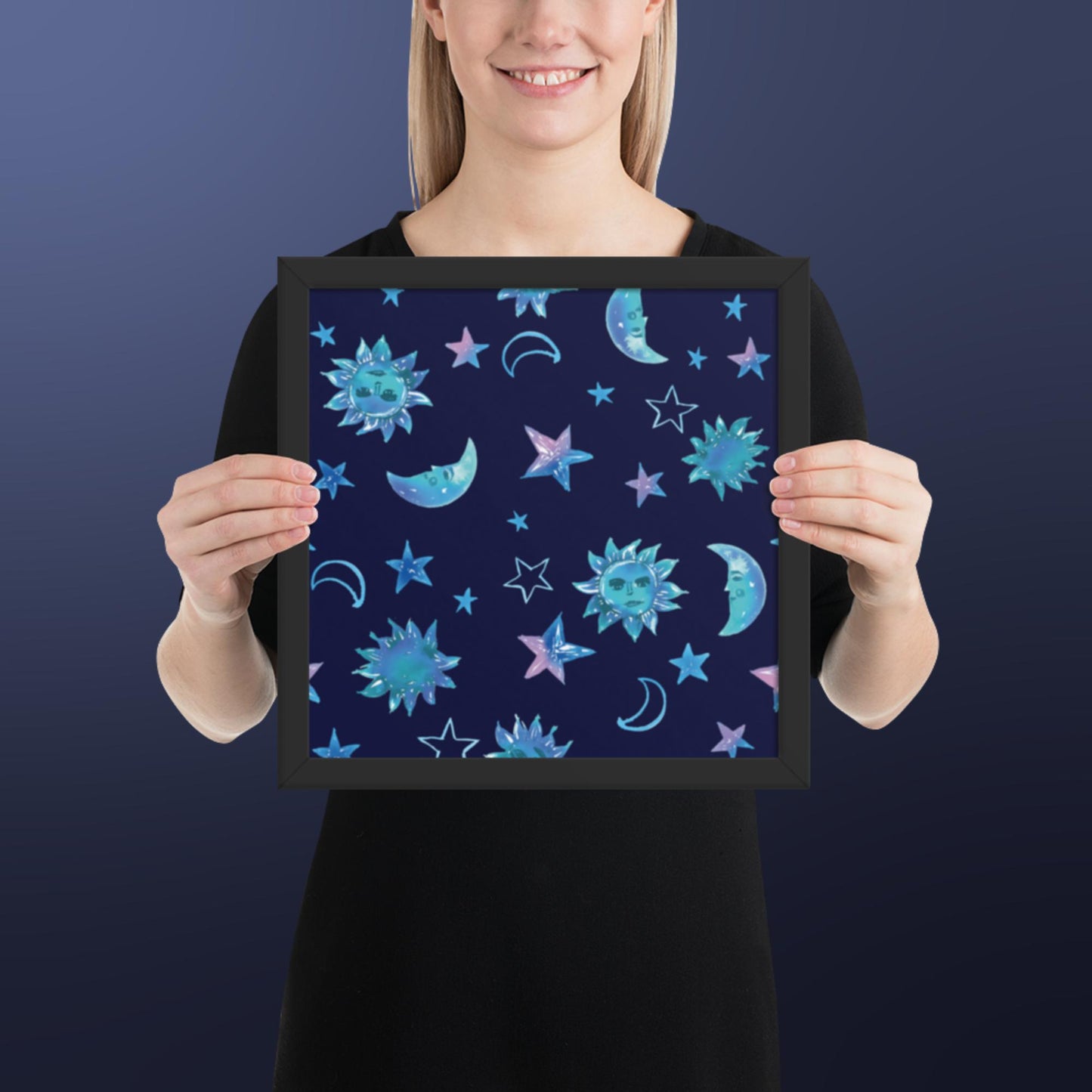 Pattern Art Framed Poster 48