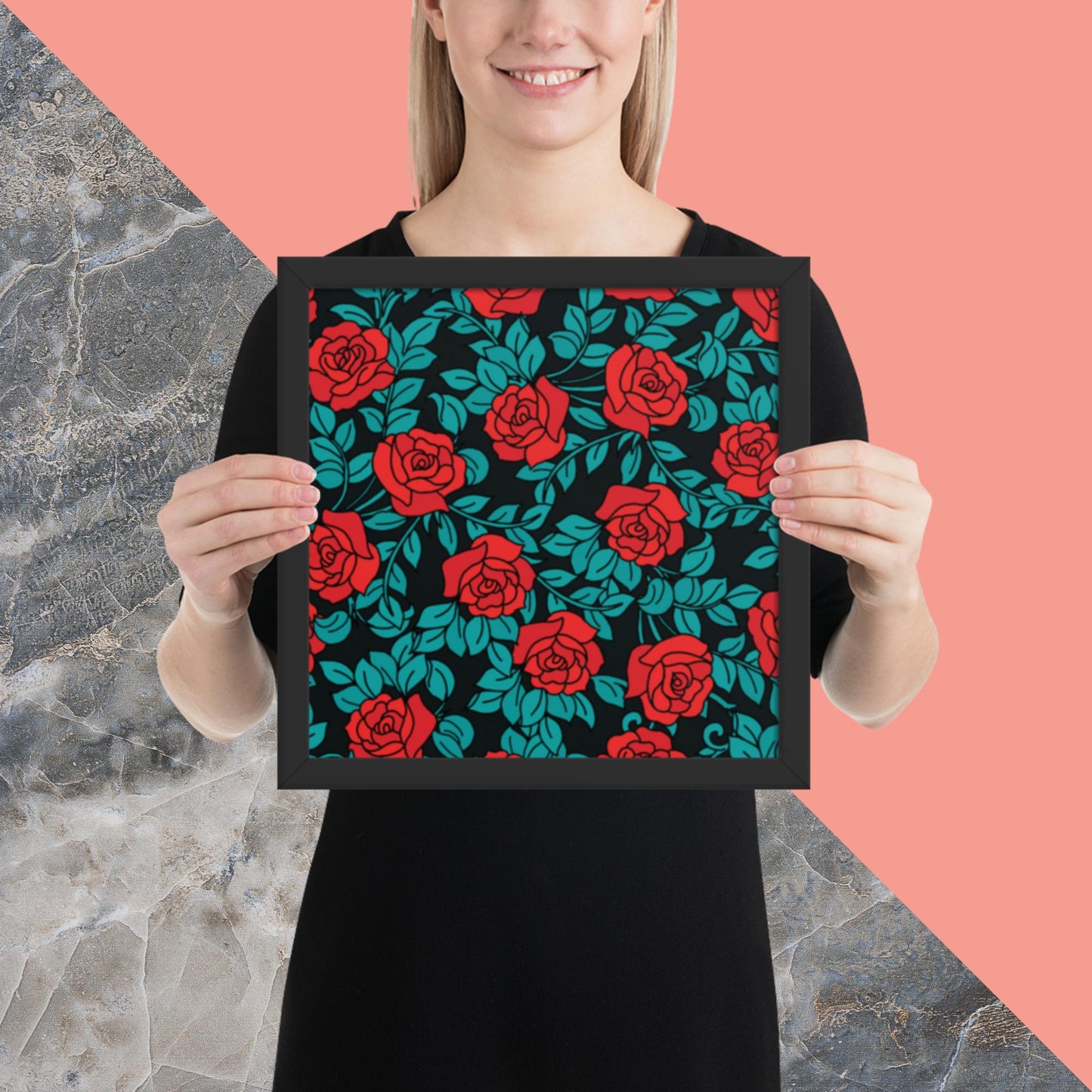 Pattern Art Framed Poster 49