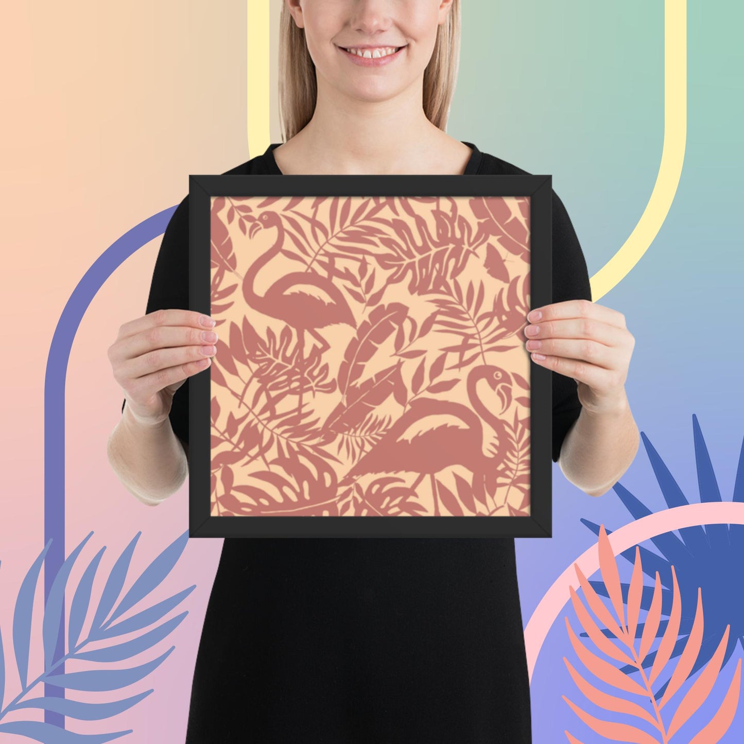 Pattern Art Framed Poster 54