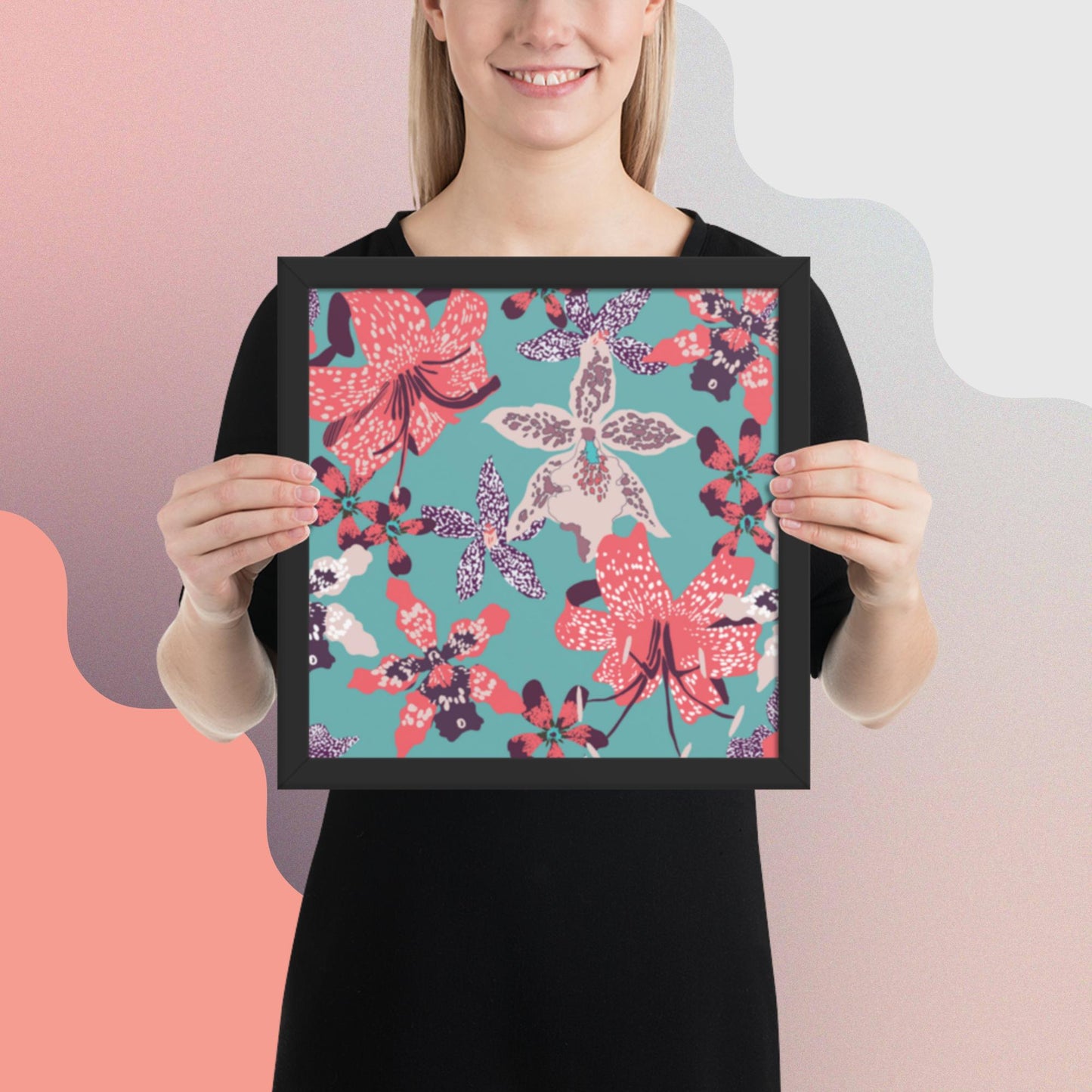 Pattern Art Framed Poster 60