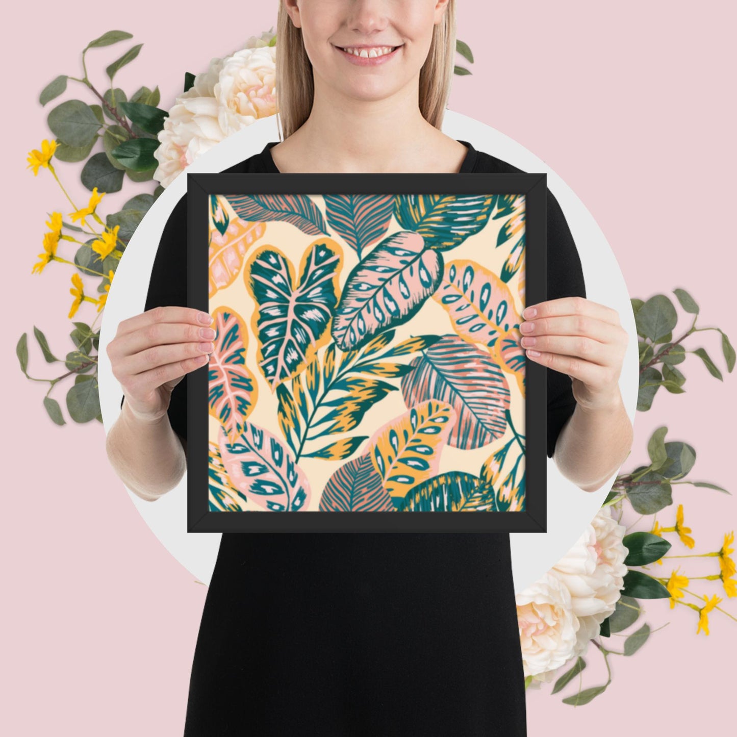 Pattern Art Framed Poster 62