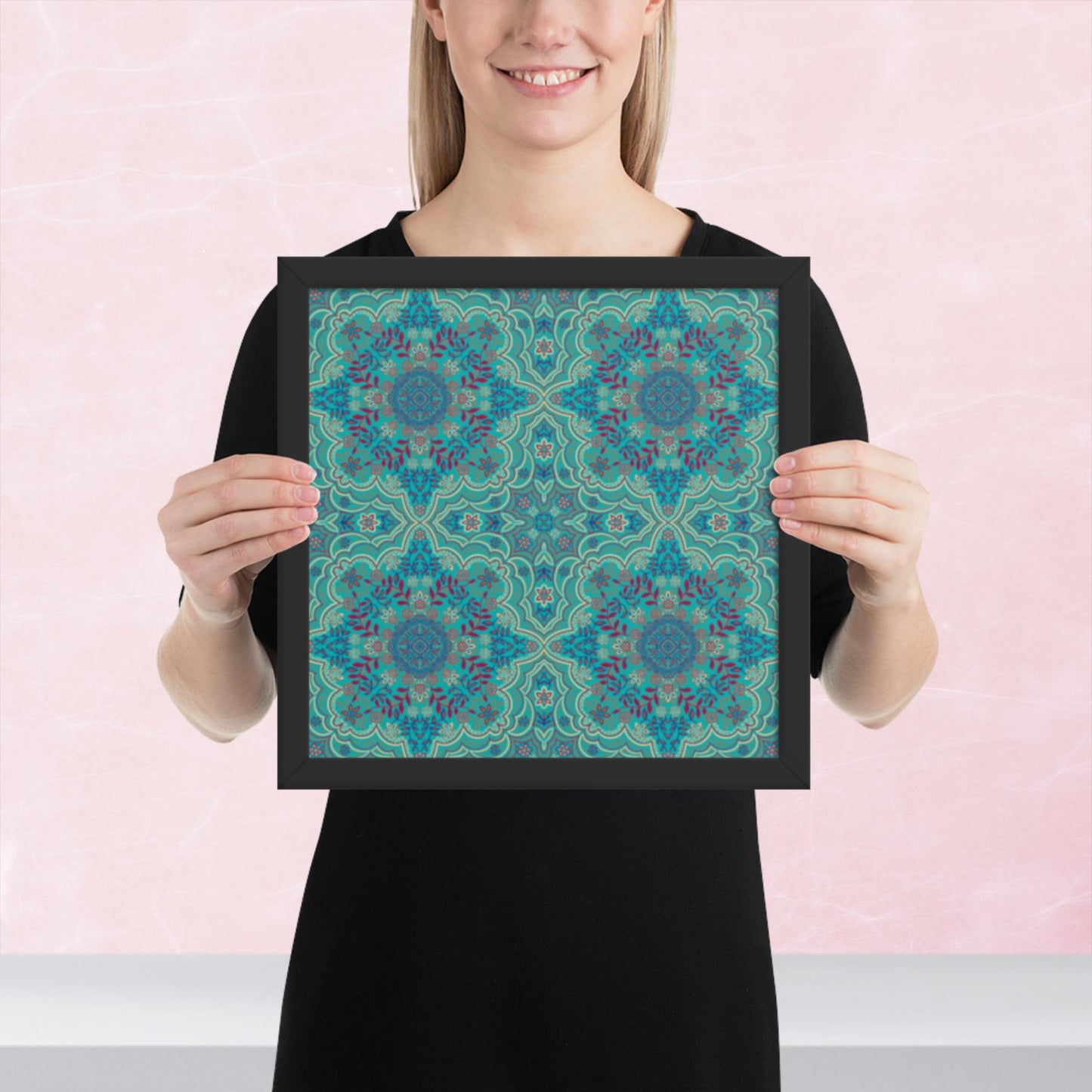 Pattern Art Framed Poster 64