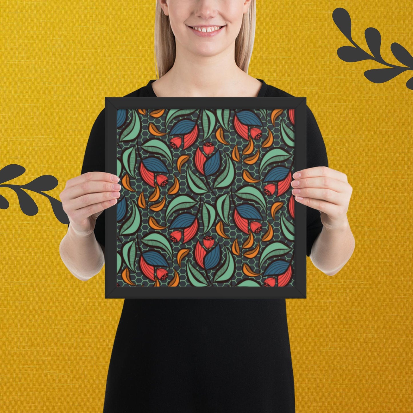 Pattern Art Framed Poster 65