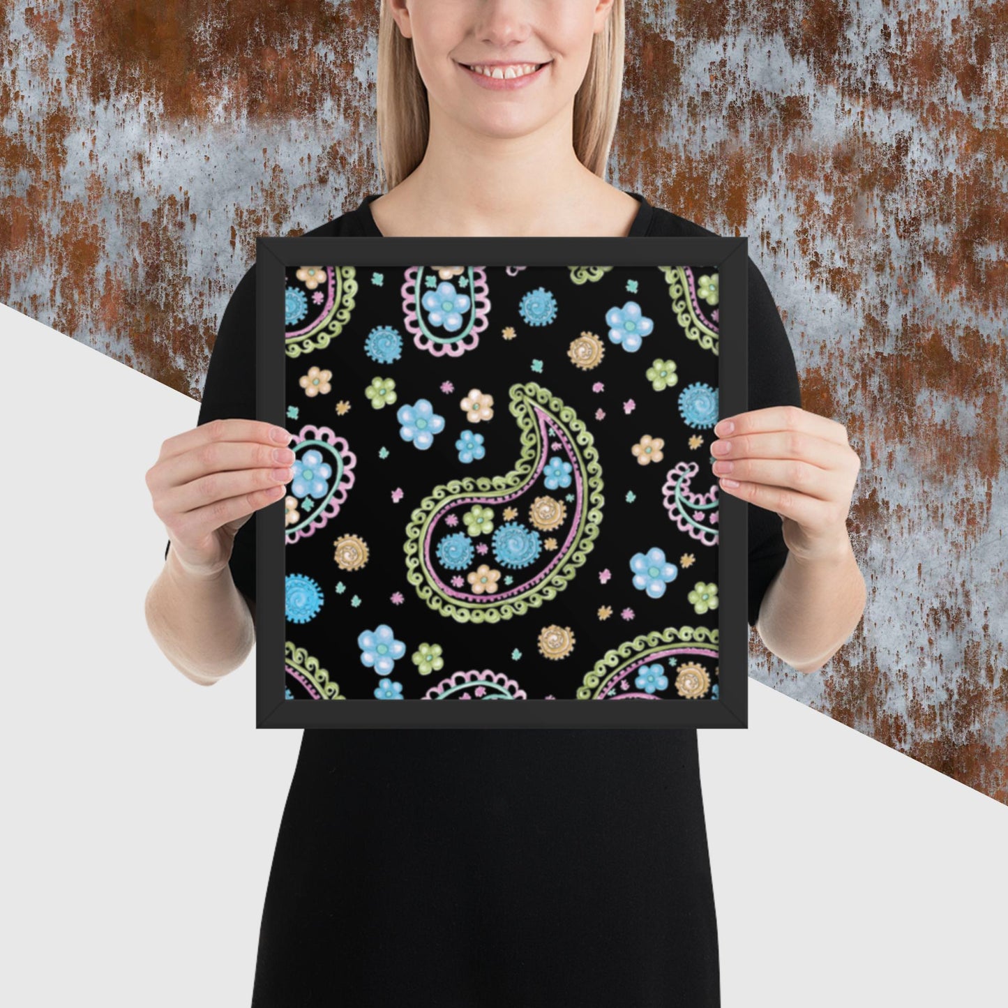 Pattern Art Framed Poster 69