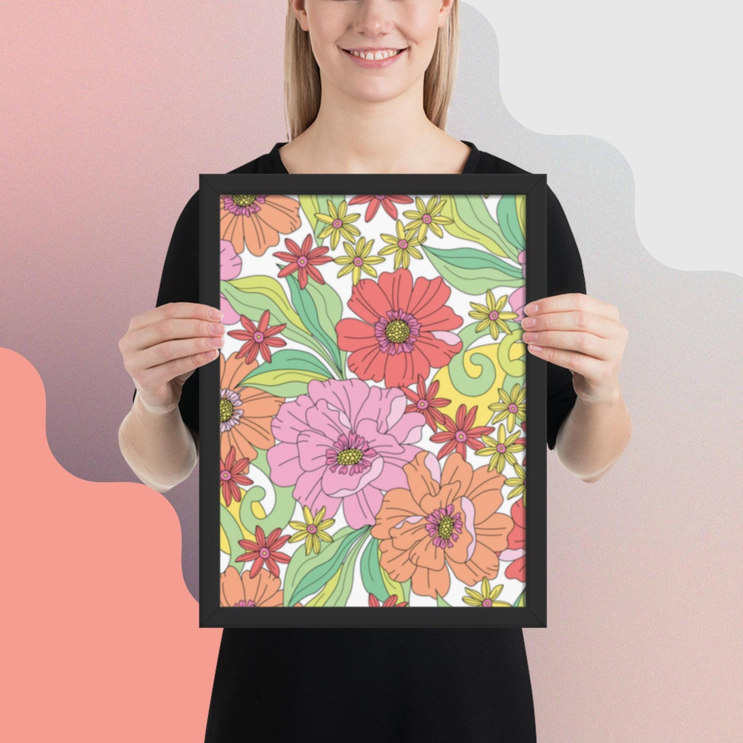 Pattern Art Framed Poster 7