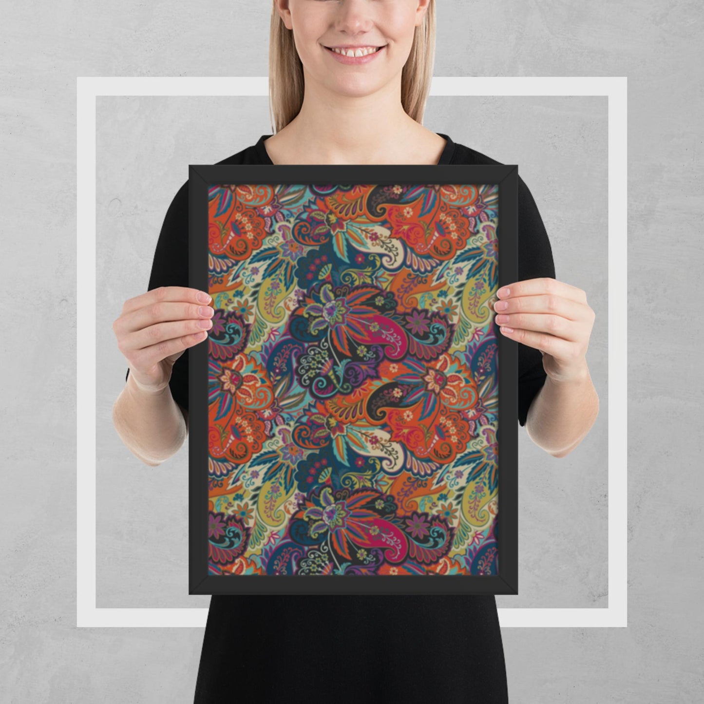 Pattern Art Framed Poster 8