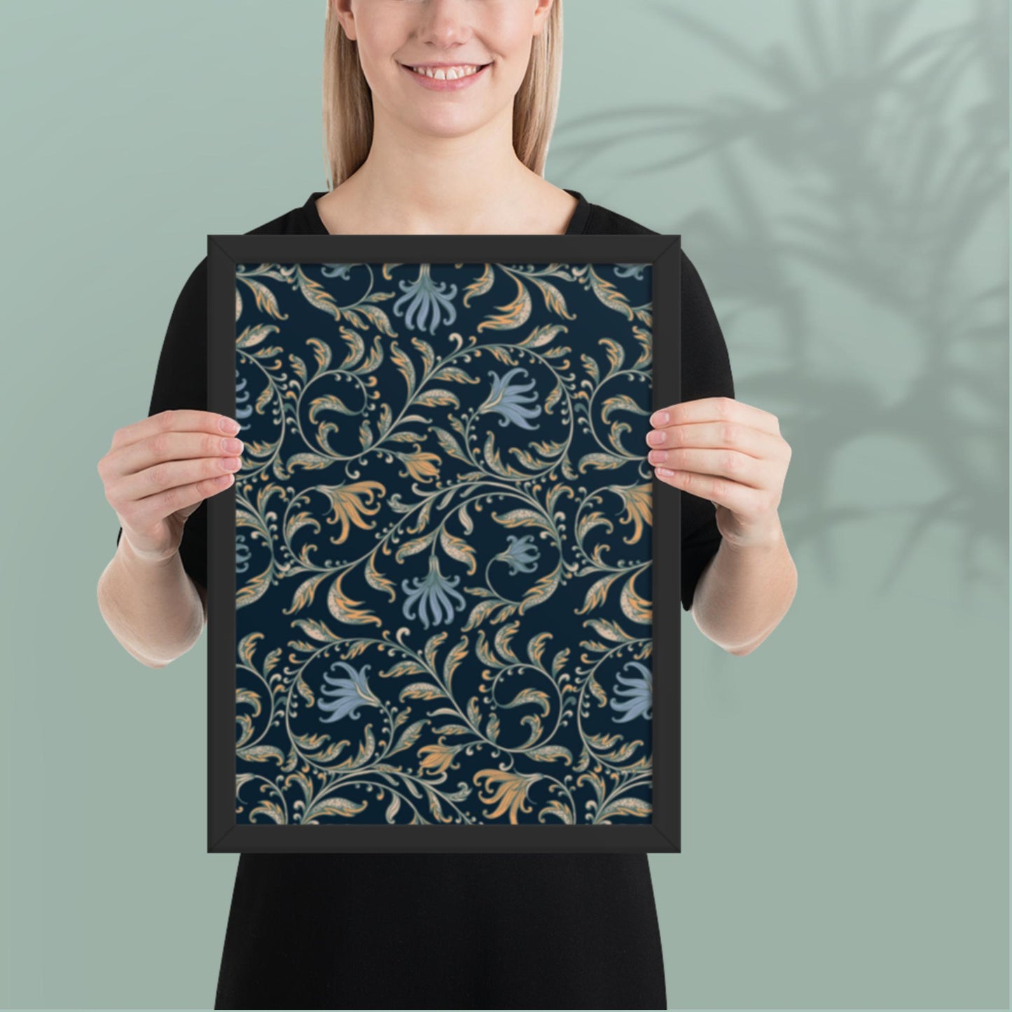 Pattern Art Framed Poster 17