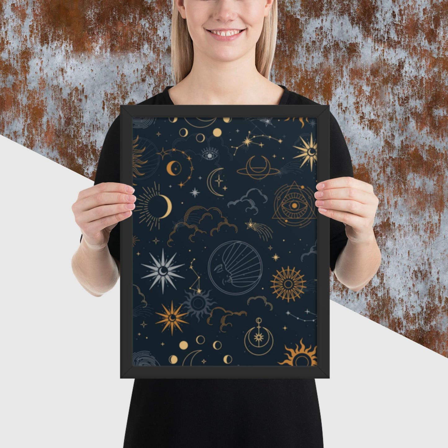 Pattern Art Framed Poster 19