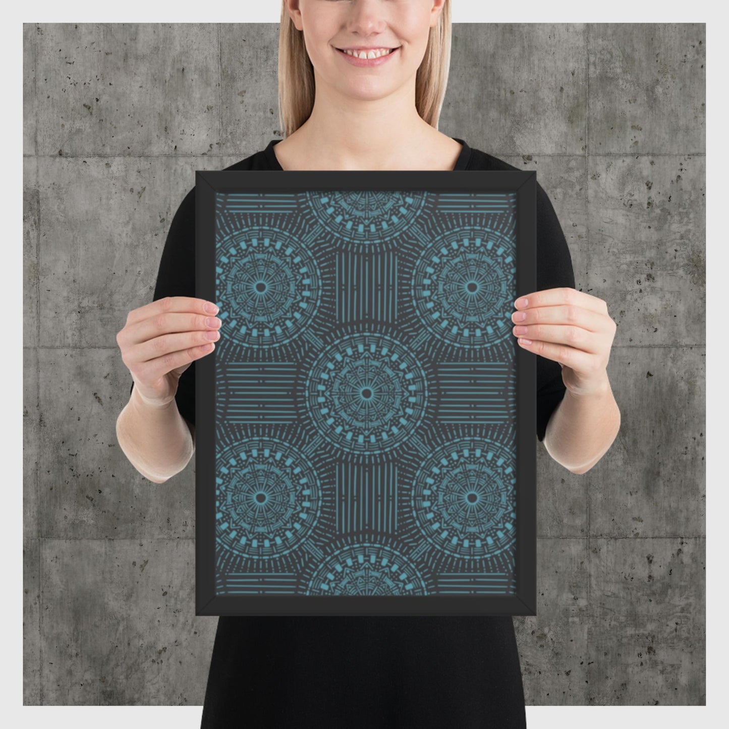 Pattern Art Framed Poster 24