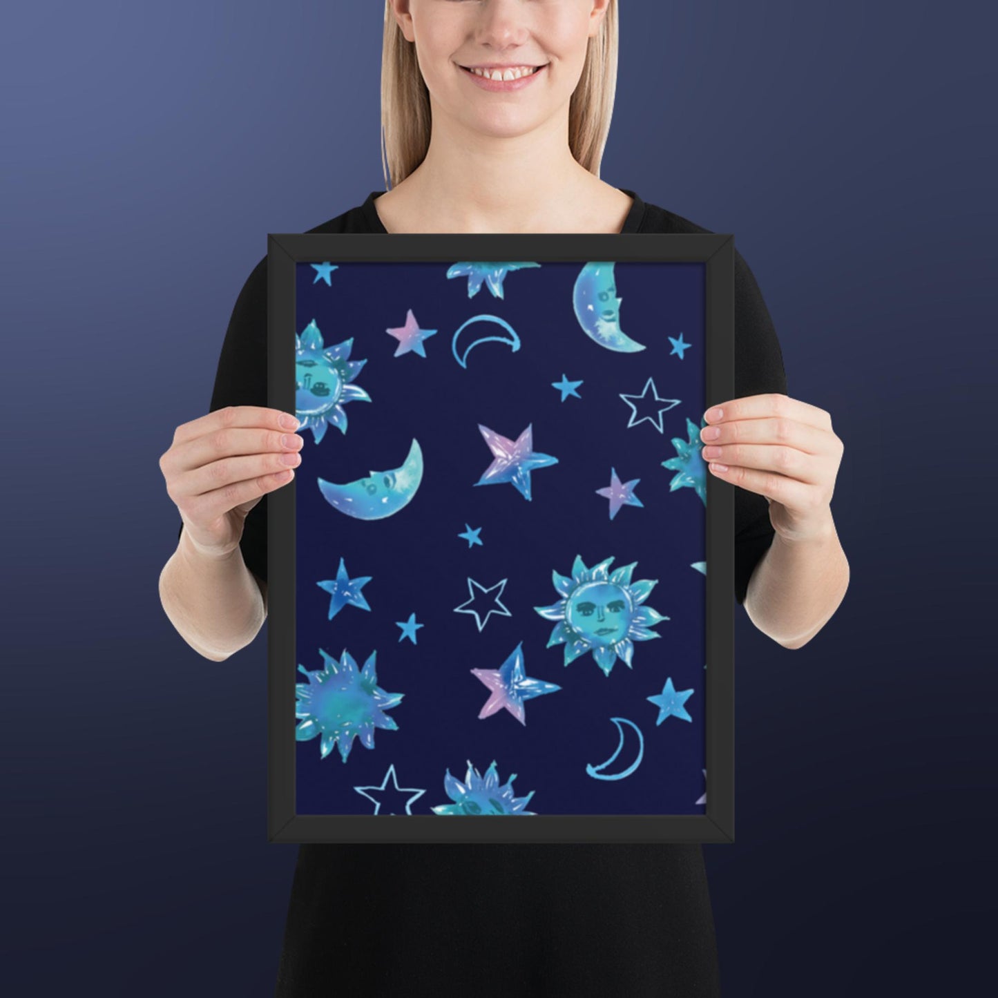 Pattern Art Framed Poster 48