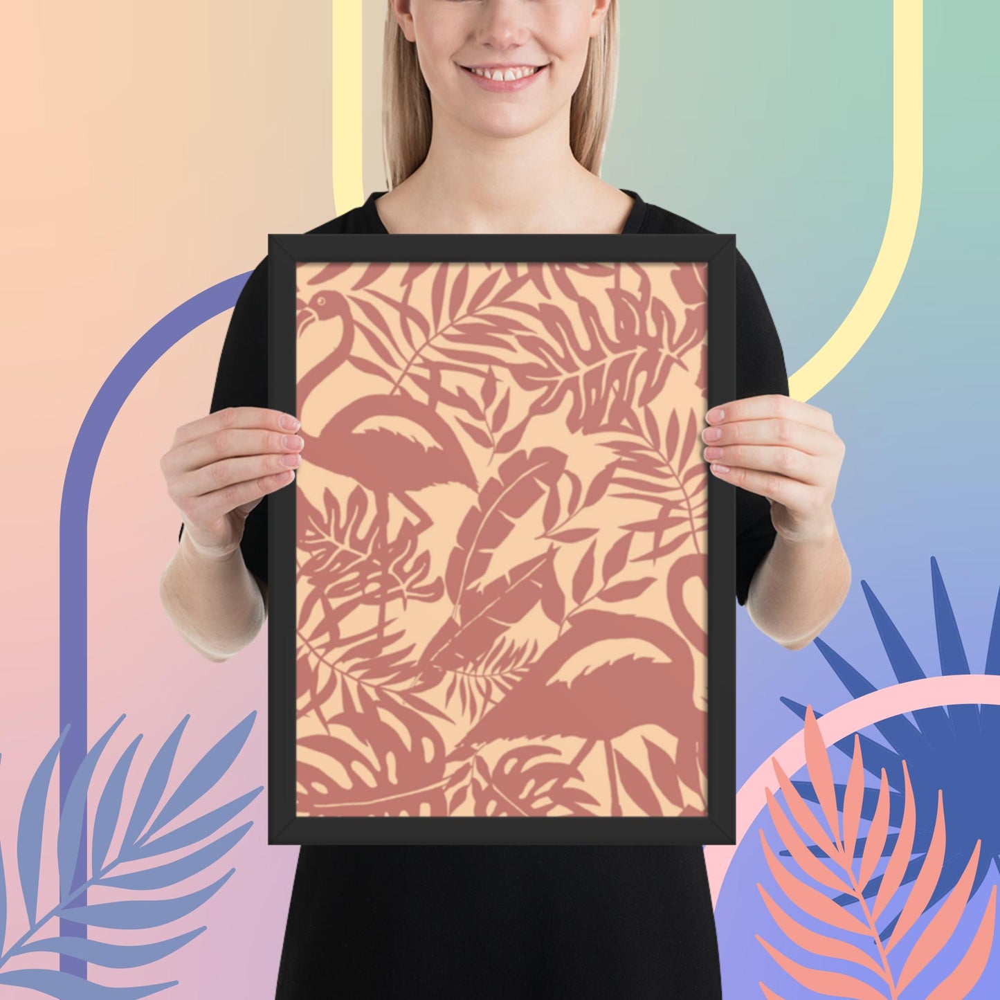 Pattern Art Framed Poster 54