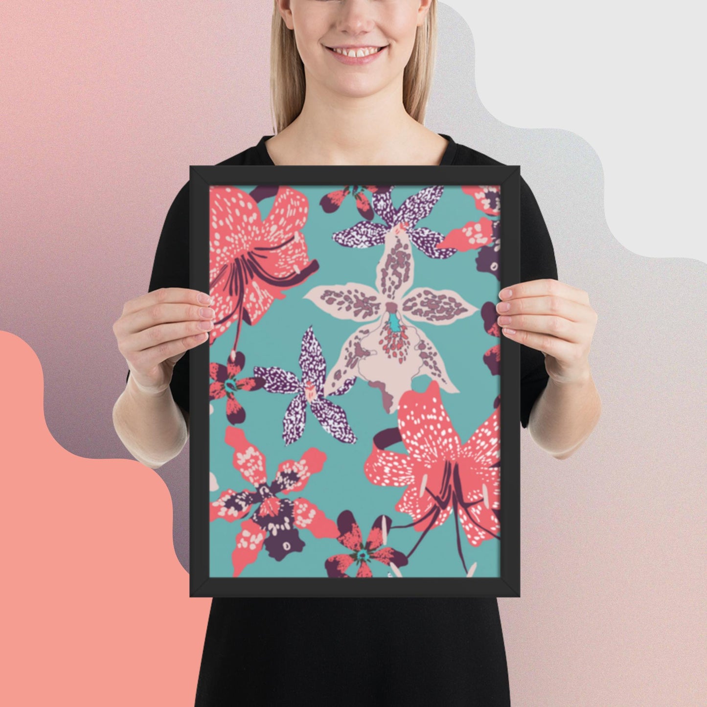 Pattern Art Framed Poster 60