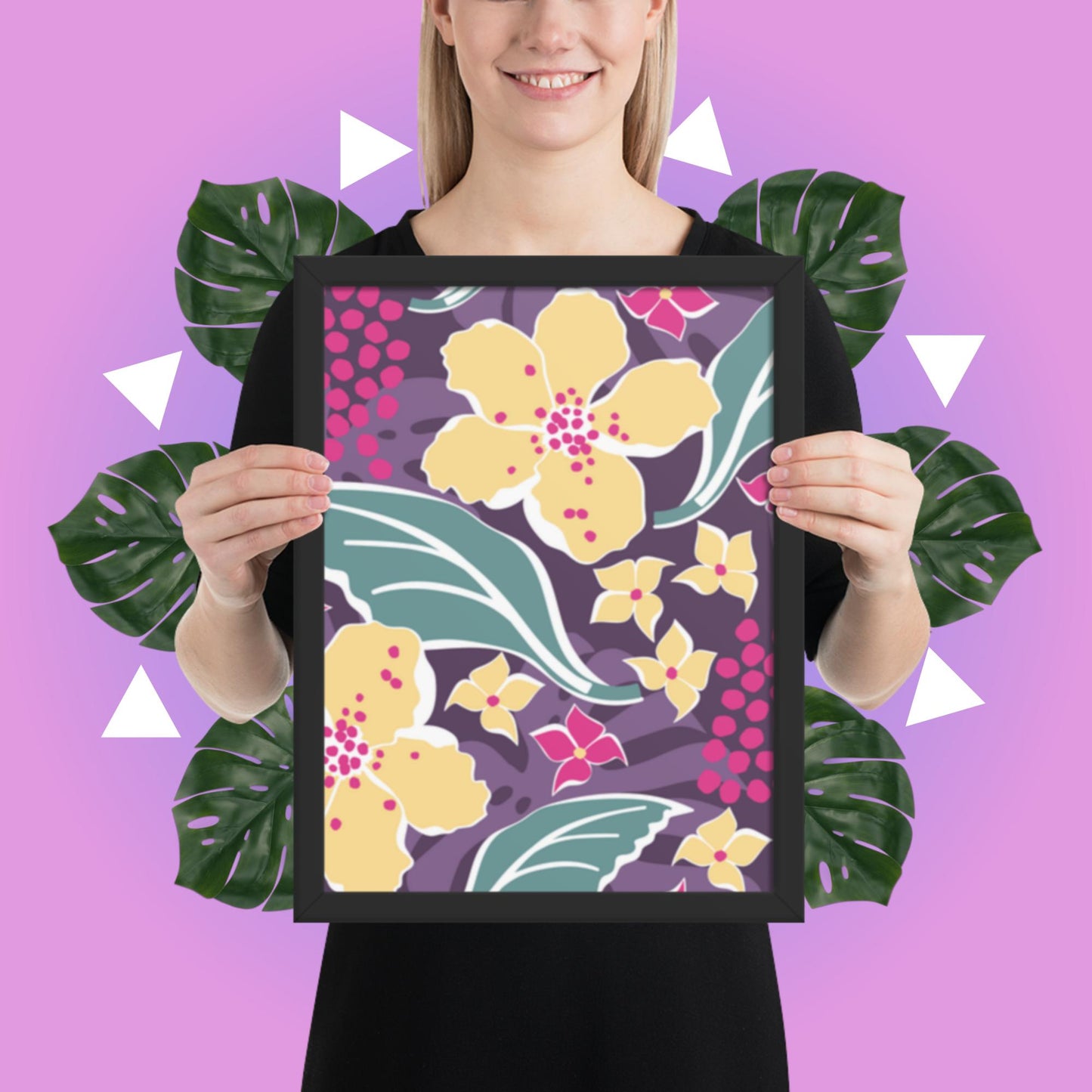 Pattern Art Framed Poster 61