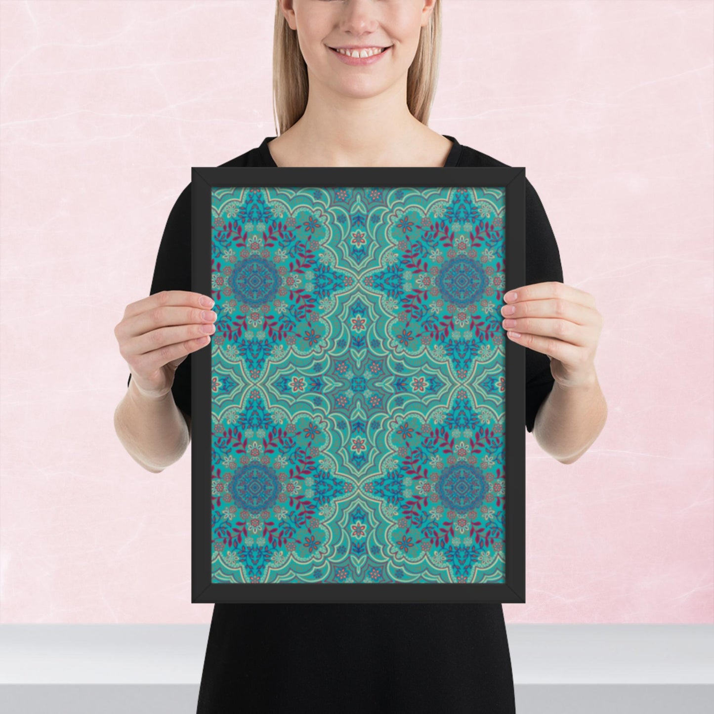 Pattern Art Framed Poster 64